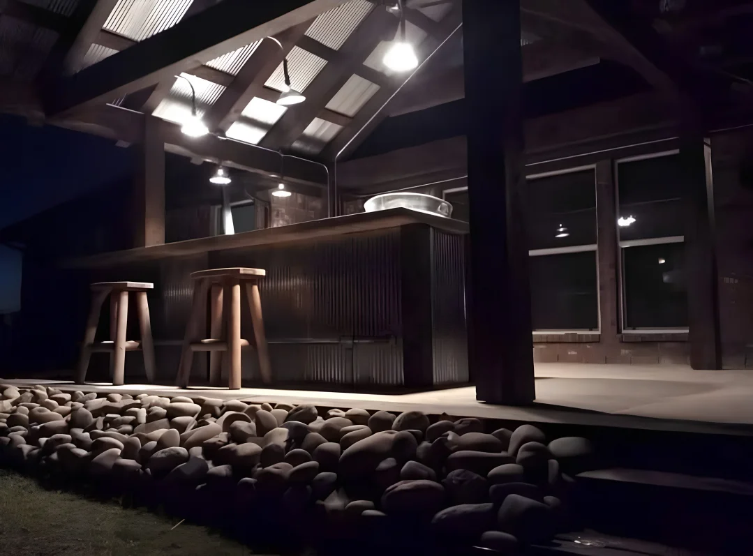 Custom outdoor kitchen construction in Northeast Oklahoma